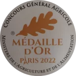 Médaille d'or concours mondial de Paris 2022