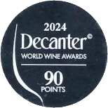 Decanter Word Wine Awards 90 points